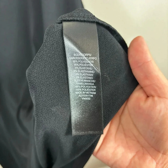 NWT Adrianna Papell V Neck Double Flutter Sleeve Dress sz S - Picture 10 of 14